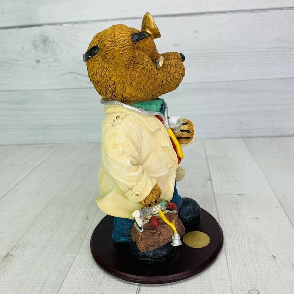 Classic Treasures Collectable PROFESSIONAL DOCTOR MD BEAR 9"  Resin Figurine - Picture 3 of 8